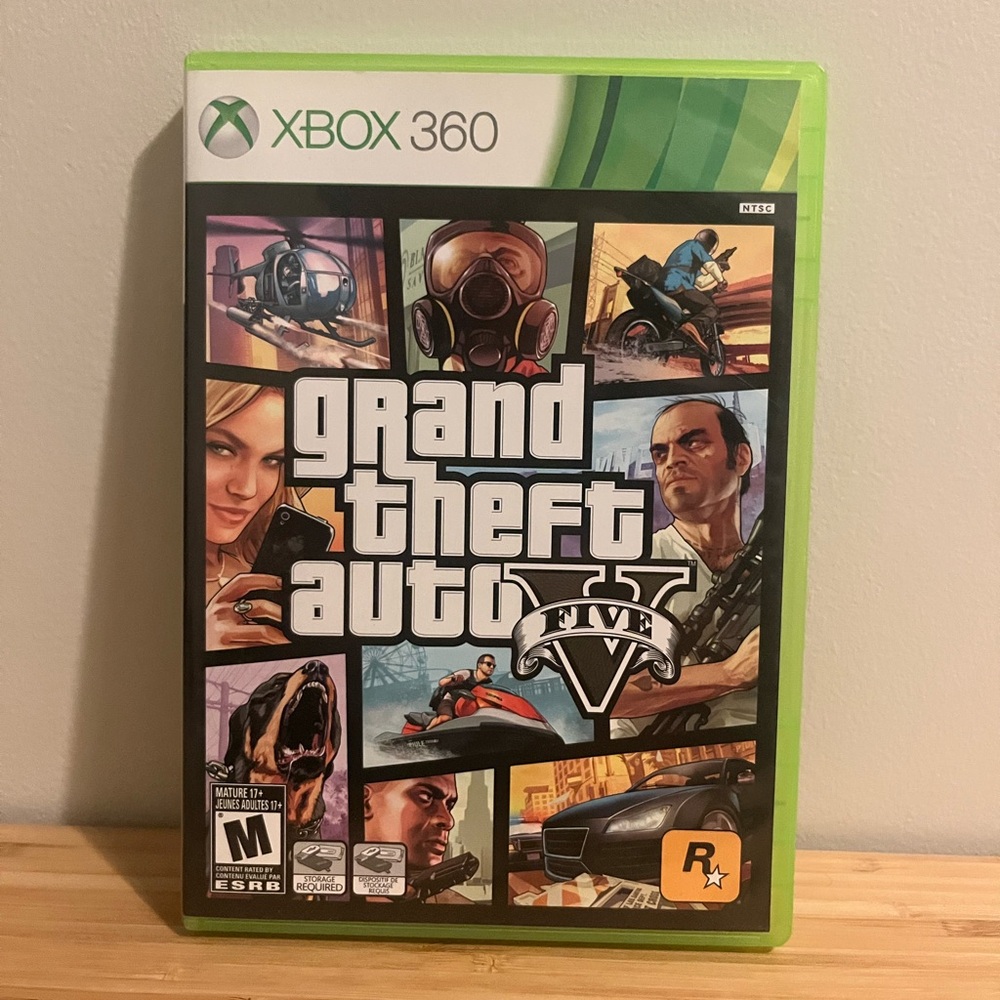 Xbox 360 Grand Theft Auto V -
